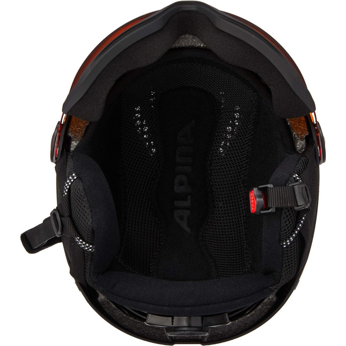 ALPINA ARBER VISOR Q-LITE — Легкий лижний шолом з контрастним візором для дорослих, преміум-якість