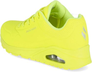 Кросівки жіночі Skechers UNO Night Shades Neon Yellow Durabuck 42 EU