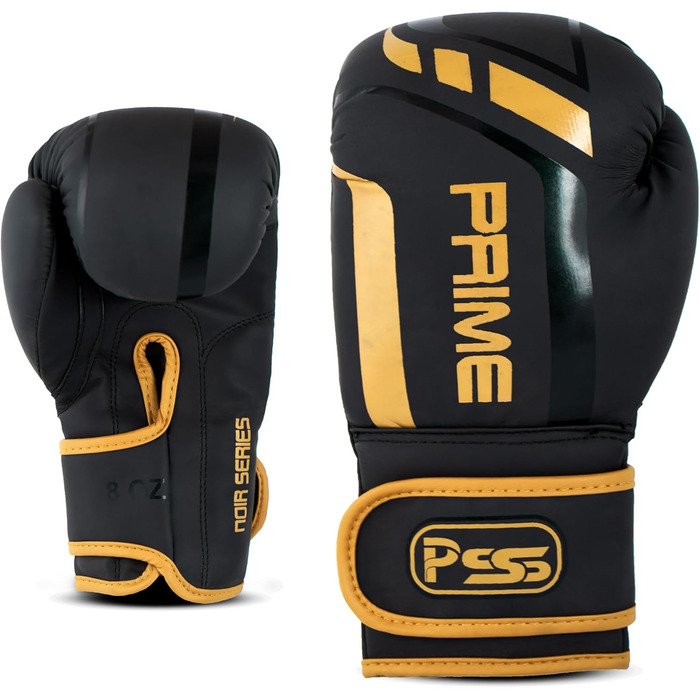 Дитячі боксерські рукавички PSS Black Series зі шкіри, 4-8oz, для хлопчиків і дівчаток 3-14 років, бокс, муай-тай, кікбоксинг, чорні, червоні, зелені, рожеві, фіолетові