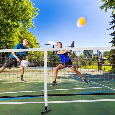 М'яка сітка для піклболу LIFEZEAL, 670 x 92 x 70 см, комплект з сумкою, універсальна для бадмінтону, тенісу, волейболу (внутрішнє та зовнішнє використання)