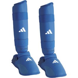 Захист гомілки та стопи Adidas WKF Karate знімний, L, синій