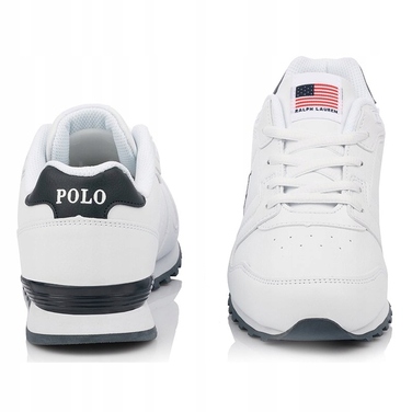 Кросівки Polo Ralph Lauren, екошкіра, білі, розмір 33