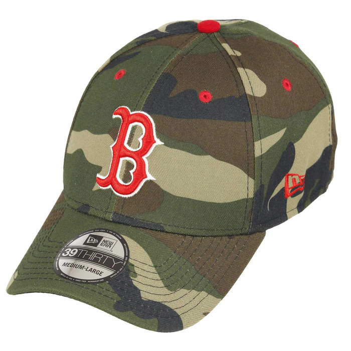 Кепка New Era MLB Red Sox 39Thirty Basecap Бостон (M-L, червоно-синя)