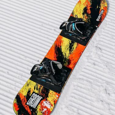 Дитяча сноуборд-дошка Burton Grom 120 см, фіолетово-бірюзова