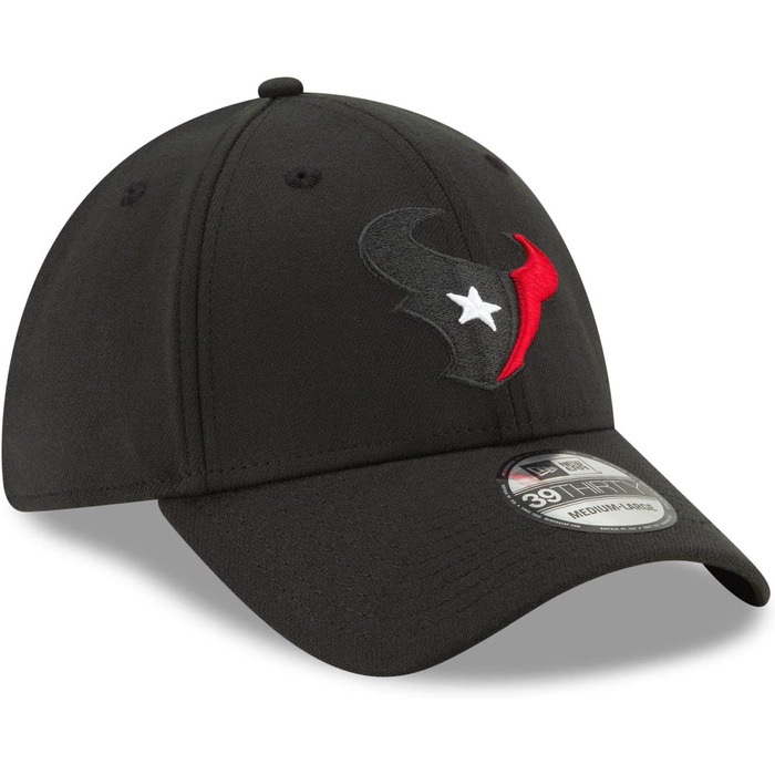 Кепка New Era 39Thirty Stretch-Fit NFL Houston Texans - Elements 2.0, чорна (L-XL)