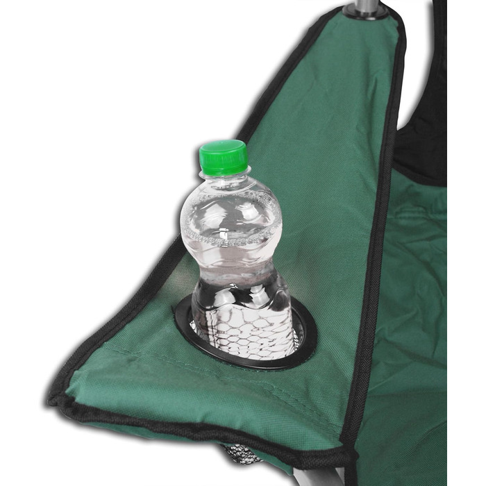 Кемпінговий стільчик складний Hanse, до 120 кг, з сумкою-холодильником