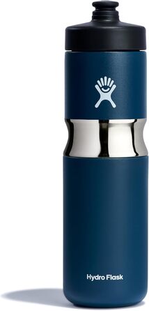 Термобутилка Hydro Flask 20oz Wide Mouth Indigo, спортивна, ізольована