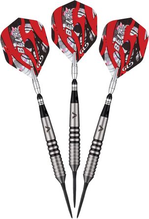 Дротики для дартсу Viper Blitz 95% вольфрам, 26 г, з футляром