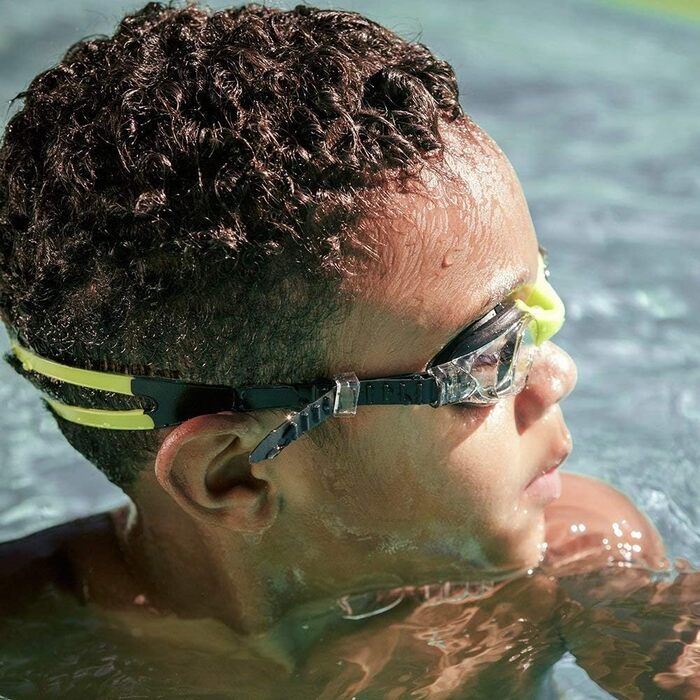 Дитячі плавальні окуляри Speedo Skoogle 3-8 років, чорно-зелені, унісекс