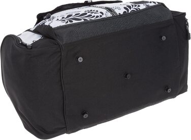 Спортивна сумка ALESSANDRO/ELEPHANT Mate 55 см 45 л, білий пейслі, для фітнесу та подорожей