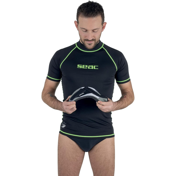 Шльопанці Seac Reef для дорослих та дітей, швидковисихаючі для басейну та пляжу (43.5 EU, сірі)