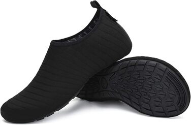 Чоботи для плавання Sagaro: чоловічі та жіночі, легкі, з неопрену, швидко сохнуть, для пляжу, серфінгу, розмір EU 36-47, Smoky Black