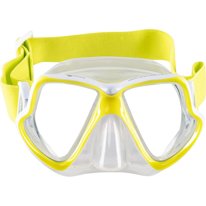 Набір для підводного плавання Mares Aquazone Combo Wahoo Neon: маска і трубка для дорослих, унісекс, жовтий колір