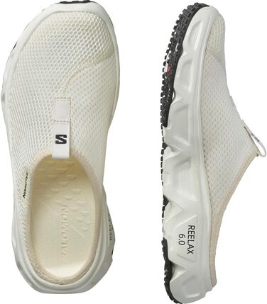 Жіночі шльпанці Salomon Reelax Slide 6.0 (42 EU, Vanilla Ice/Black)