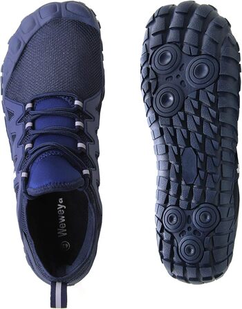 Жіночі кросівки для тренувань Weweya: мінімалістичні, для бігу по пересічній місцевості, широка передня частина, 42 EU, блакитні