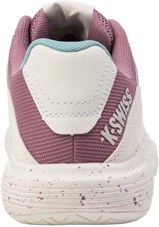 Жіноче кросівки K-Swiss Tura Team для падел-тенісу, 41 EU, білий, лілак, пастельно-бірюзовий