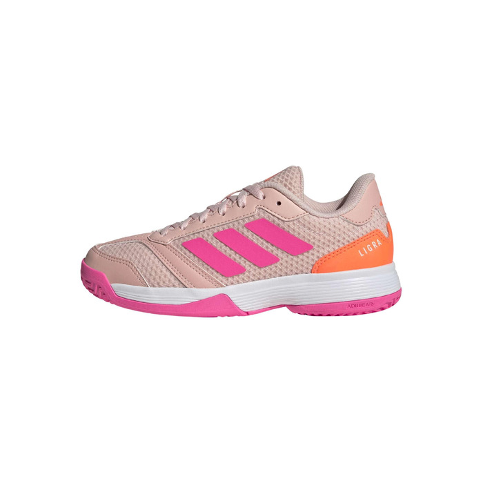 Дитячі кросівки для залу adidas Ligra 8 Unisex (38 EU, Blush Pink/Lucid Pink/Ftwr White)