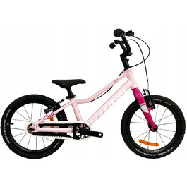 Дитячий велосипед STORM SKY SUPER LIGHT 16 дюймів, ультралегкий (6,1 кг), рожевий