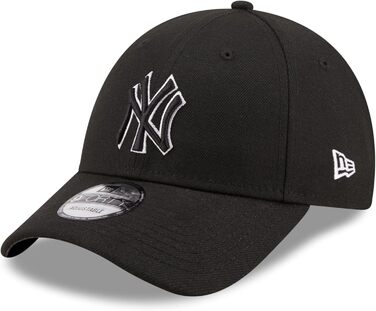 Кепка New Era New York Yankees MLB Pop Outline чорного кольору, регульована, розмір універсальний