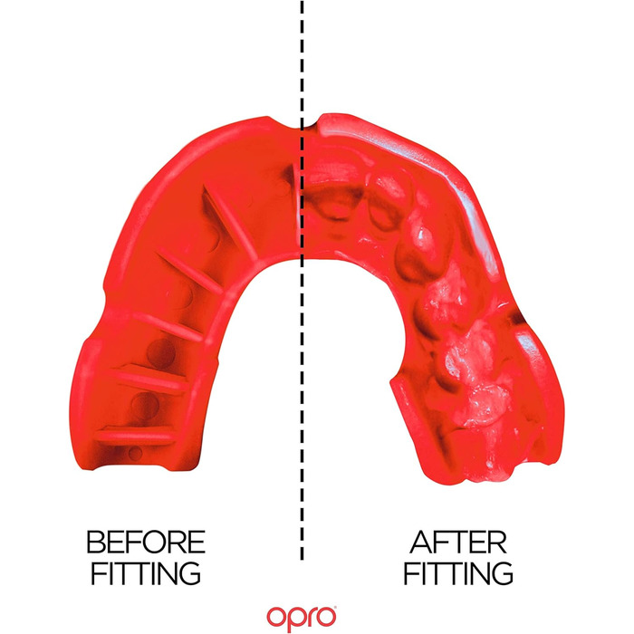 Захисний капу OPRO UFC Silver Junior чорний/червоний для MMA, BJJ, боксу та інших єдиноборств