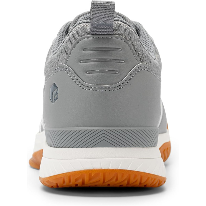 Тенісні кросівки FitVille для чоловіків, широка колодка, спортивні, дихаючі, бадмінтон, фітнес, зручні, снікерси, розмір 40-49, темно-синій, білий (сріблясто-сірий)