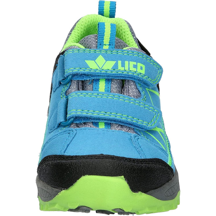 Кросівки Lico Griffin для легкої атлетики, блакитно-чорного кольору з акцентом лимонного, розмір EU 28