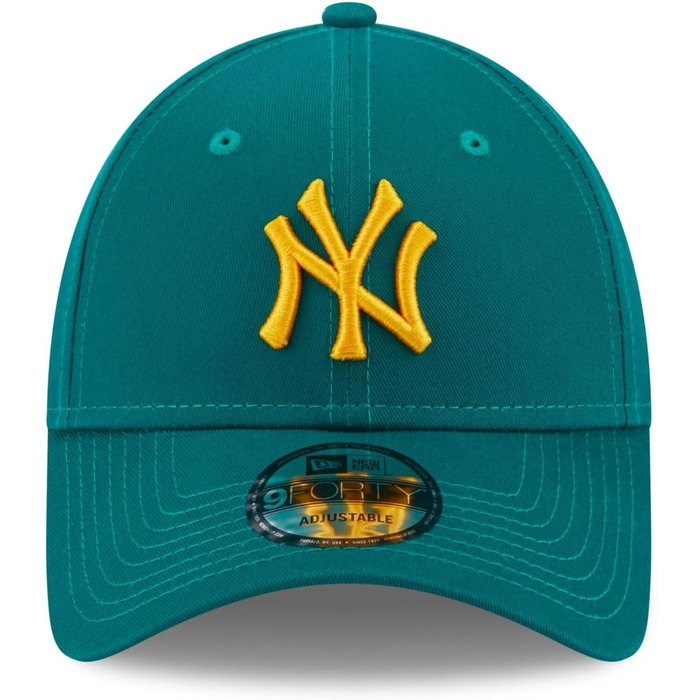 Кепка New Era New York Yankees MLB League Essential Green 9Forty Adjustable, розмір універсальний
