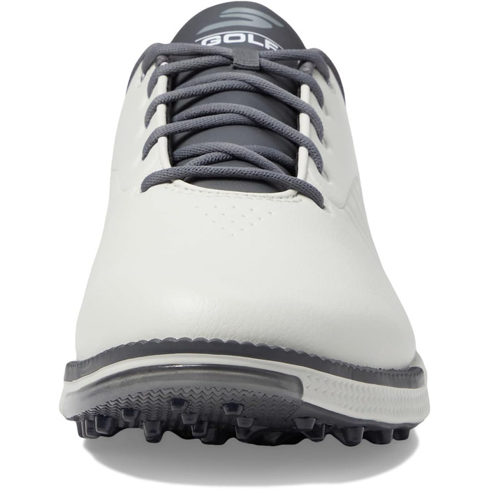 Гольф-взуття Skechers Tempo для чоловіків, без шипів, водонепроникне, легке, сірий Natural Gray, 46 EU