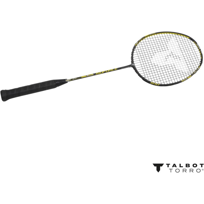 Бадмінтонна ракетка Talbot Torro Isoforce 651, 100% карбон, легка, різні дизайни