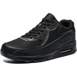 Чоловічі та жіночі кросівки для бігу та мультиспорту з амортизацією, чорні (42 EU)