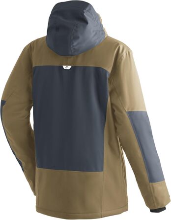 Чоловіча гірськолижна куртка Maier Sports Beskid Fawn/Graphite: водонепроникна, дихаюча, з 4-стороннім стретчем та утепленням mTHERM