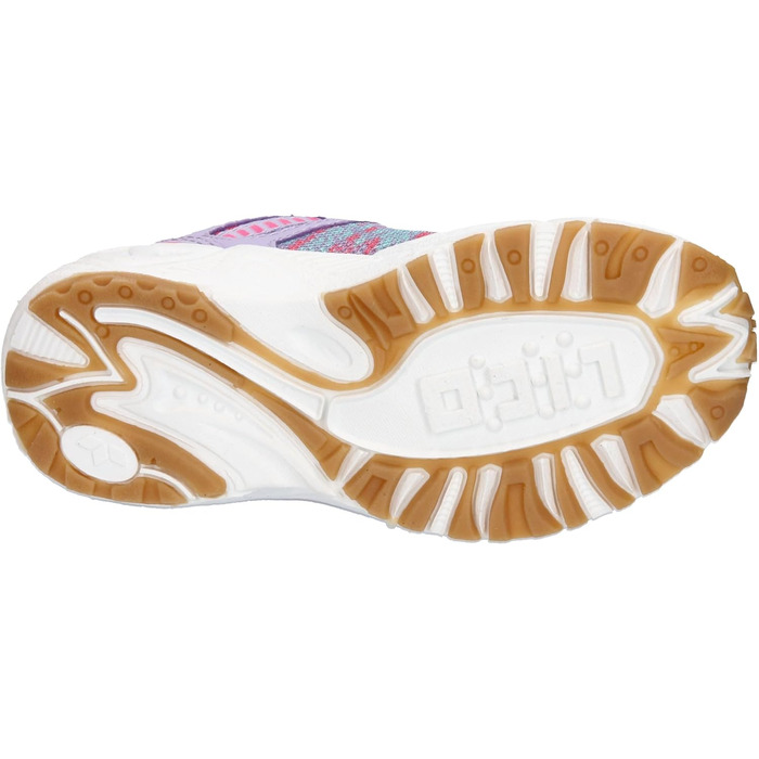 Дитячі спортивні залатені кросівки Lico Barney (41 EU, фіолетово-рожево-блакитні)