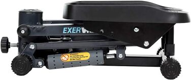Міні-степпер Exerpeutic EXERWORK 850 Bluetooth, розширена вантажопідйомність, регульована висота кроку, з додатком та налаштуванням цілей тренування