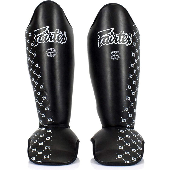 Захист гомілки Fairtex SP5 чорний, щитки XL для єдиноборств