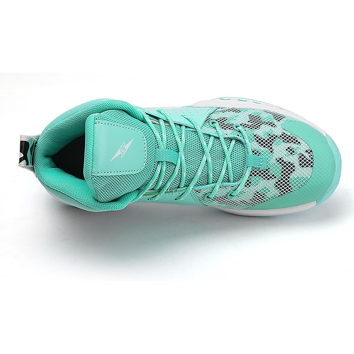 Чоловічі баскетбольні кросівки для занять спортом, великі розміри 36-39 EU (G8810 White Green)