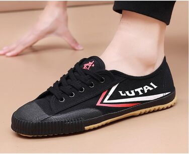 Чоловічі тапочки для бойових мистецтв Kung Fu, легкі, традиційні, з антиковзким покриттям, чорні, 43 EU