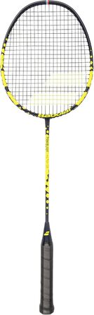 Бадмінтонна ракетка Babolat Power Light Allround, жовта, зі струнами, з чохлом