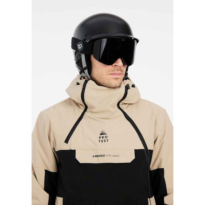 Чоловіча гірськолижна куртка Protest PRTDAZZE (XL, Bamboo Beige) - водонепроникна, дихаюча