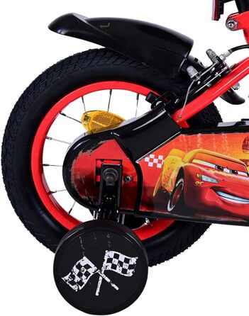 Дитячий велосипед Disney Cars 12 дюймів з двома ручними гальмами – безпека, комфорт і розваги