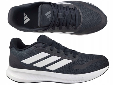 Жіночі кросівки для бігу adidas Runfalcon 5 W, чорно-білі (IE8589), розмір 36 2/3