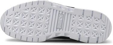 Жіночі кросівки PUMA Mayze Wn's White Black — білі кеди на платформі, розмір 39 EU