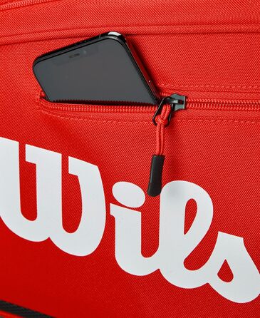 Сумка для падельних ракеток Wilson Tour, до 6 штук, червона