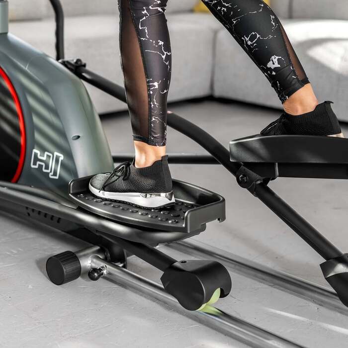 Орбітрек електромагнітний Hop-Sport HS-095CF Prizm сірий