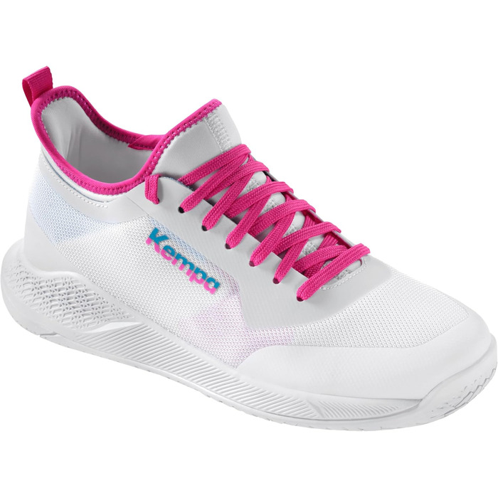 Дитячі гандбольні кросівки Kempa Kourtfly Jr. (35 EU) - блакитно-білі, білий, блакитний, фіолетовий