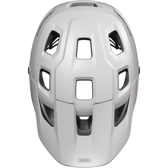 Велошолом ABUS MoDrop MIPS для MTB, білий, розмір M (54-58 см), захист від ударів, універсальний