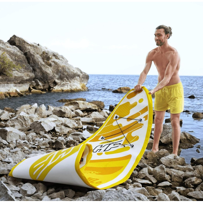 Надувна SUP-дошка Hydro-Force Aqua Cruise 320x76x12 см для турінгу, комплект