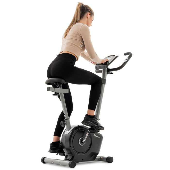 Велотренажер магнітний Hop-Sport HS-2050H Sonic сріблястий