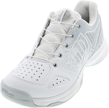 Тенісні кросівки Wilson KAOS QL Junior – білі дитячі кросівки (34 EU, білий, блакитний, чорний)