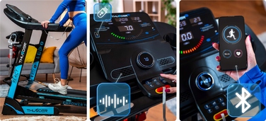 Електрична бігова доріжка Thunder REACT-DS до 160 кг