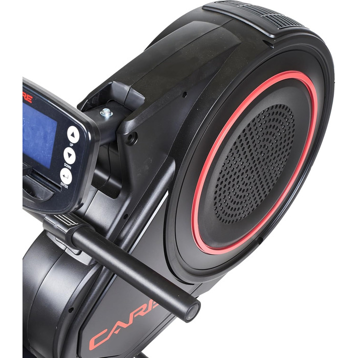 Гребний тренажер Care Fitness Jet 600-2 Care Connect, чорний, складаний